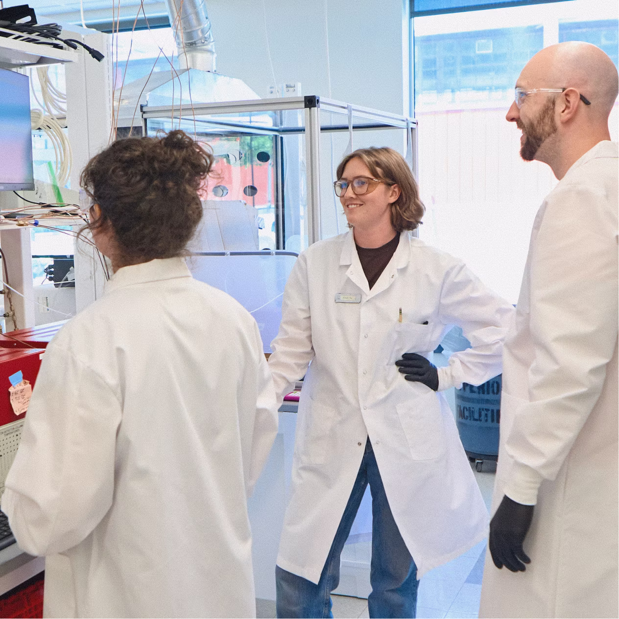 Sora Fuel team in the lab